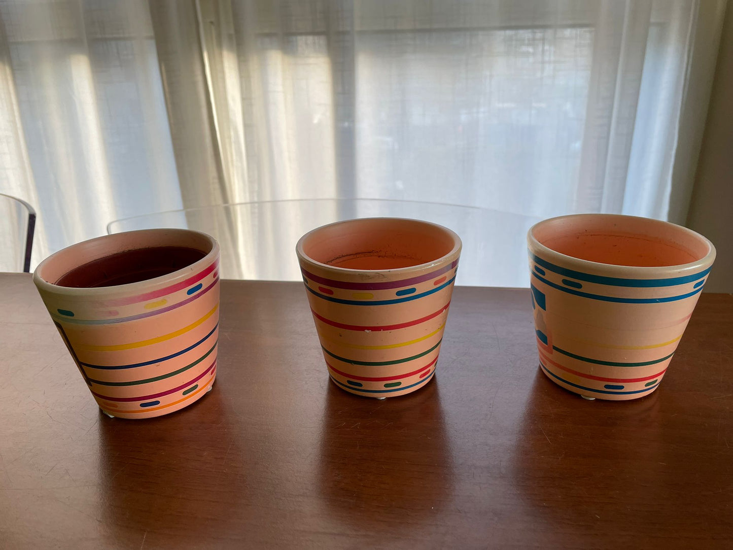 Vasi in ceramica decorati