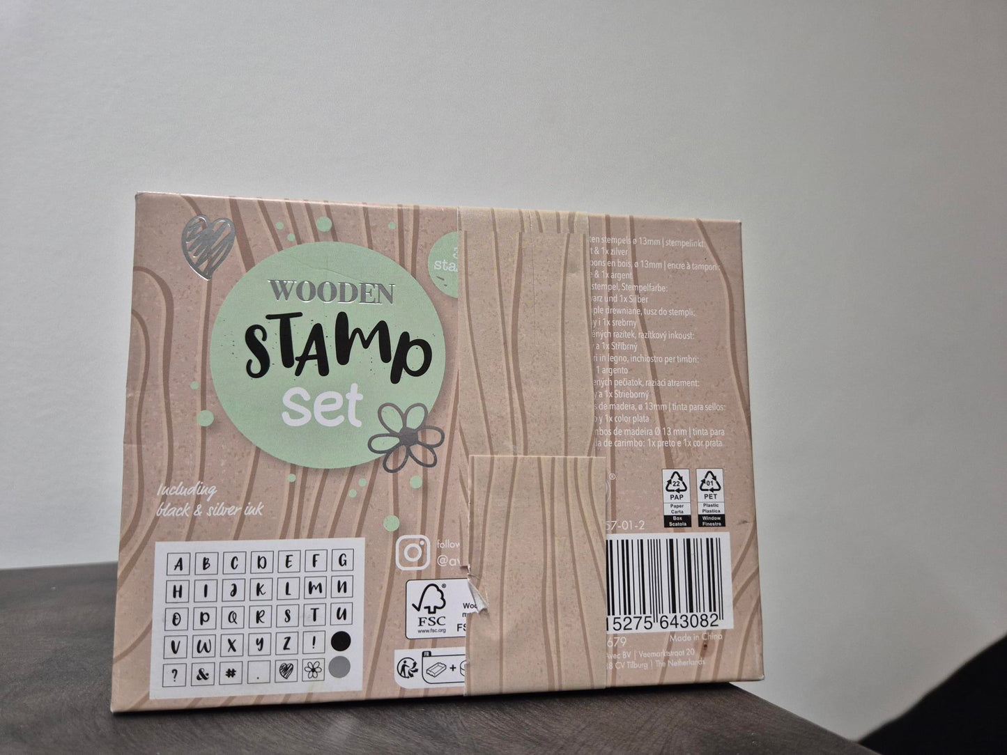 Wooden Stamp Set
