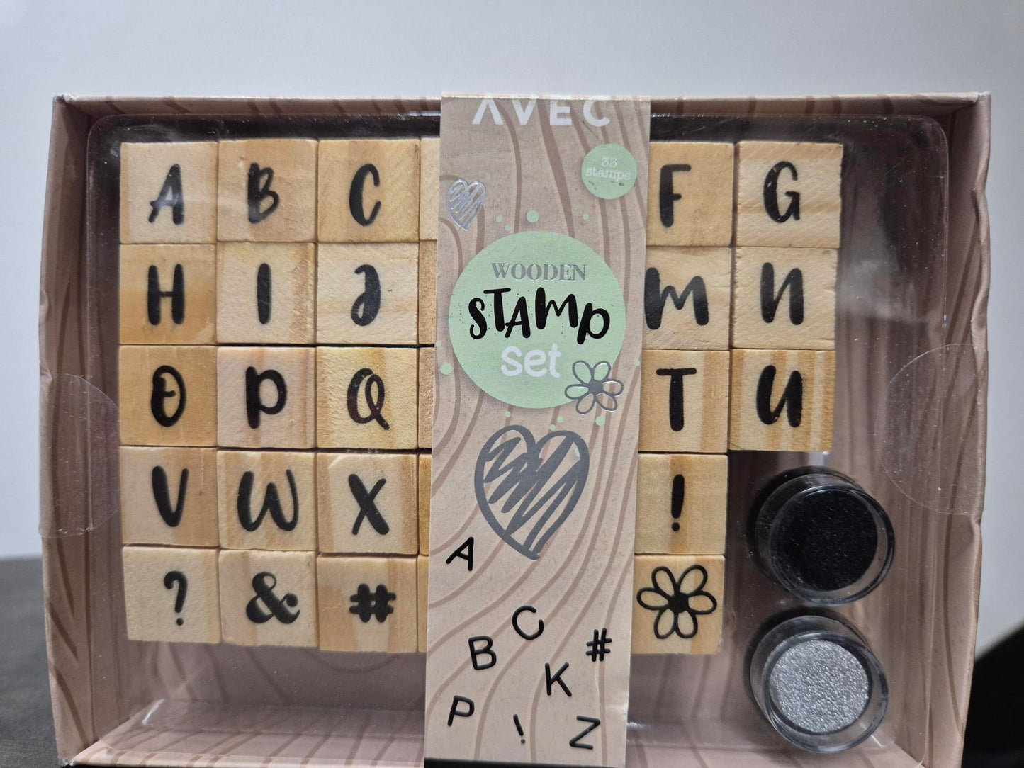 Wooden Stamp Set