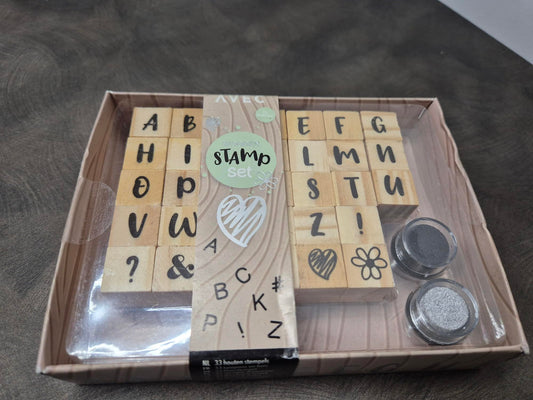 Wooden Stamp Set
